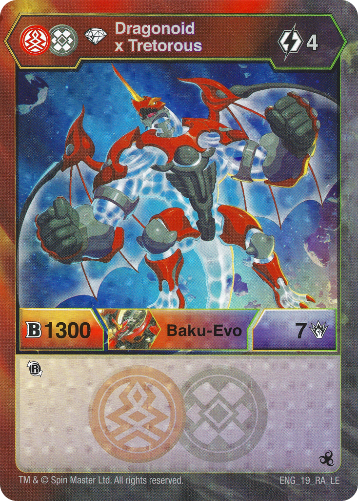 Diamond Dragonoid X Tretorous LE The Bakugan Wiki