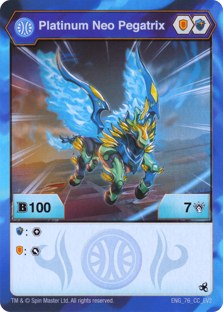 File Platinum Neo Pegatrix Aquos Card ENG 76 CC EV2 Png The Bakugan