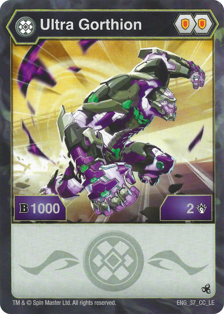 Darkus Ultra Gorthion (LE) - The Bakugan Wiki