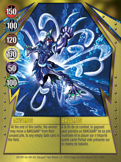 Akwimos (Card) - The Bakugan Wiki