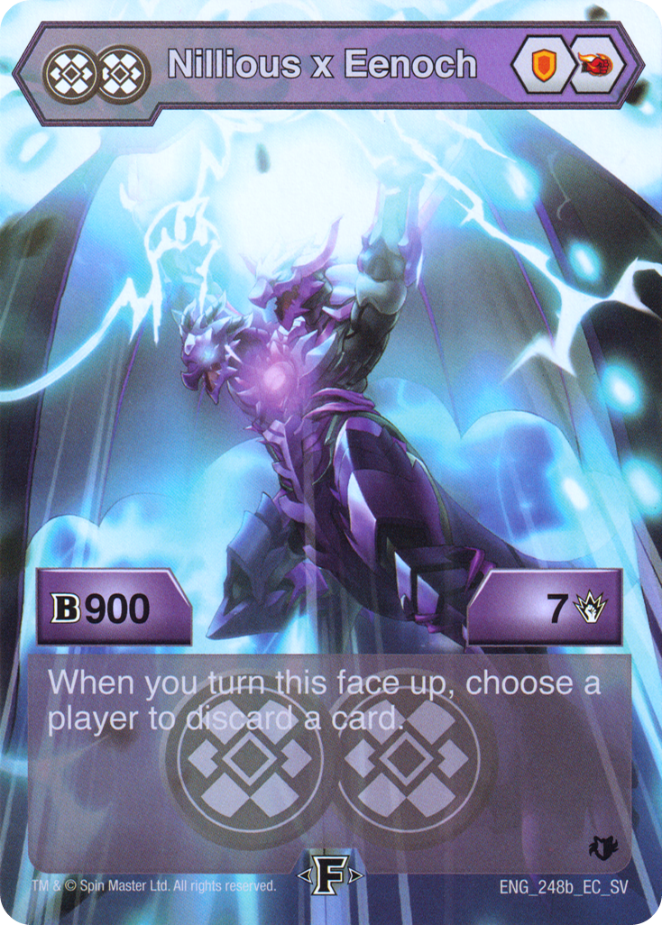 Darkus Darkus Nillious x Eenoch (Shields of Vestroia, Epic Character