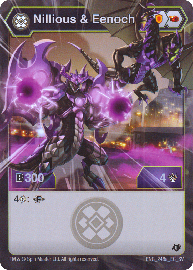 Darkus Nillious & Eenoch (Shields of Vestroia, Epic Character) The