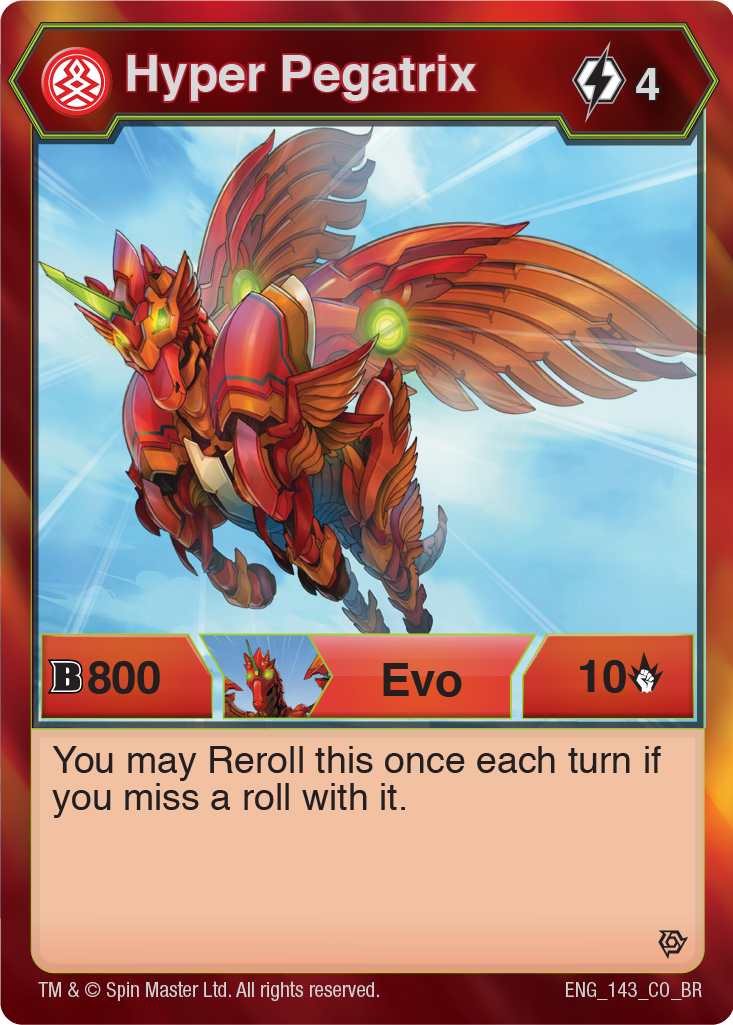 Pyrus Hyper Pegatrix (Bakugan Resurgence) - The Bakugan Wiki