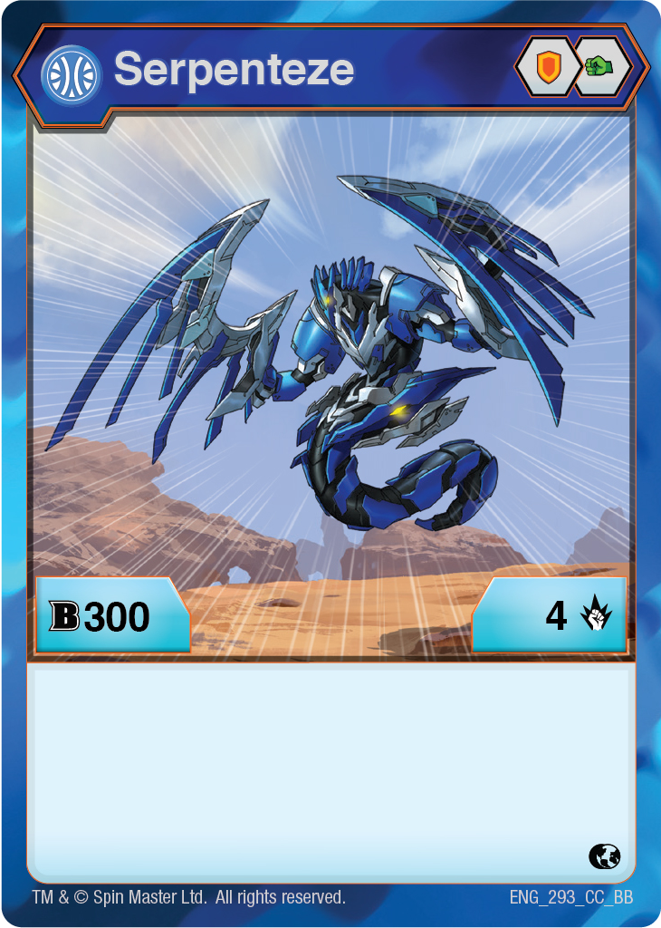 Aquos Serpenteze (Battle Brawlers) - The Bakugan Wiki