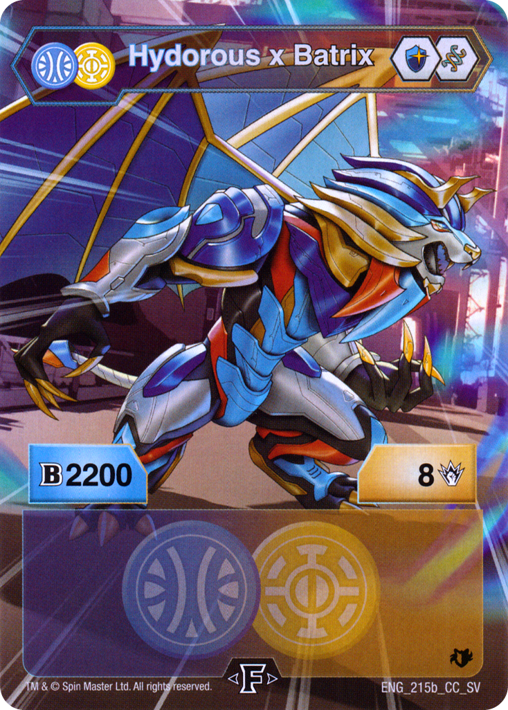 Aquos Aurelus Hydorous X Batrix (Shields Of Vestroia) - The Bakugan Wiki