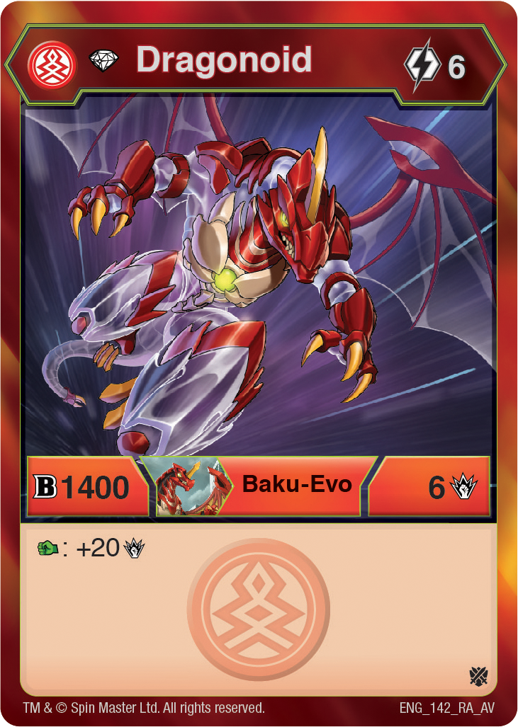 Bakugan battle store planet diamond dragonoid