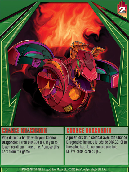 bakugan chance dragonoid