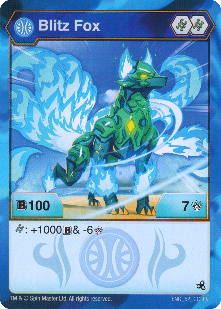 Aquos Blitz Fox (EV) - The Bakugan Wiki