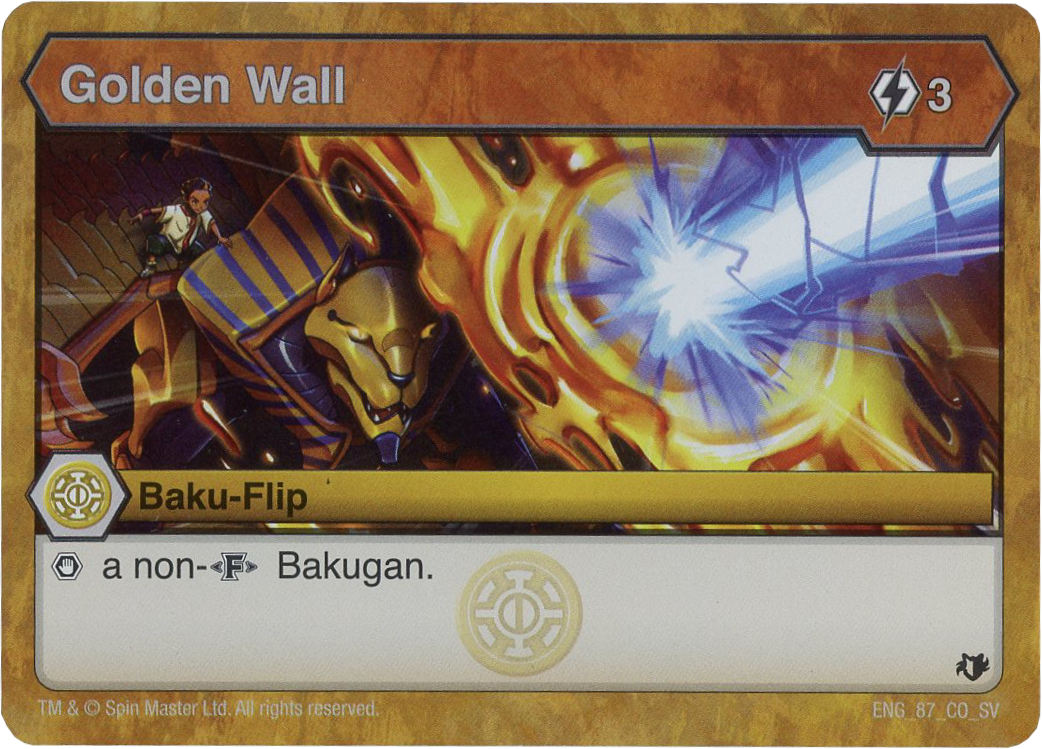 Golden Wall - The Bakugan Wiki