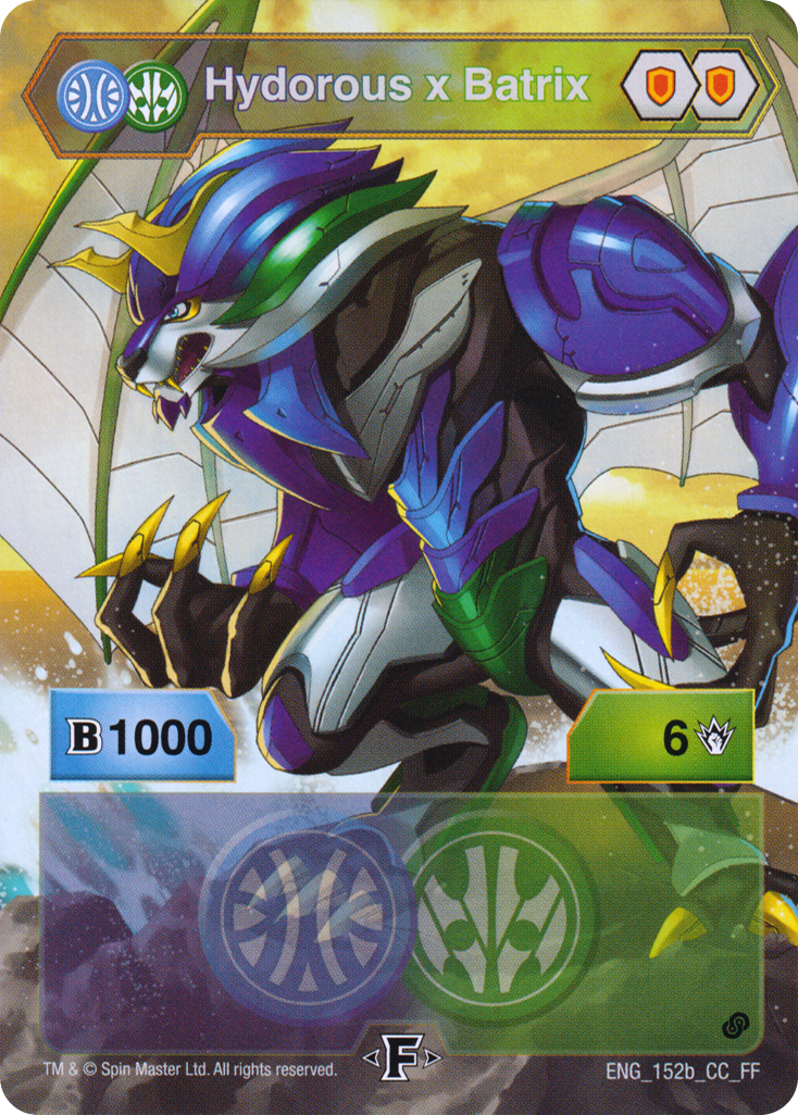 Aquos Ventus Hydorous X Batrix Fusion Force The Bakugan Wiki