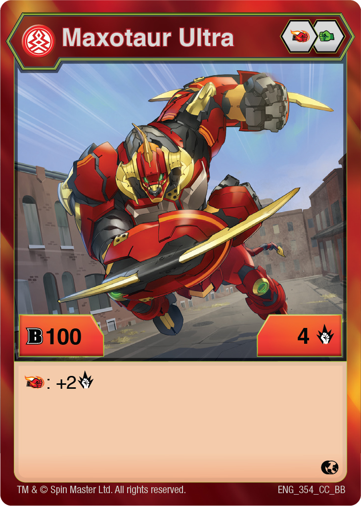 Pyrus Maxotaur Ultra Battle Brawlers The Bakugan Wiki