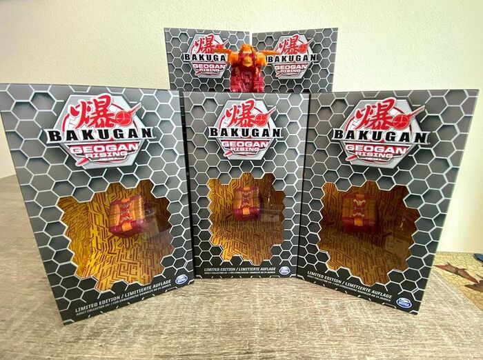 Bakugan Armored Alliance Action Figurine avec Carte Burundi