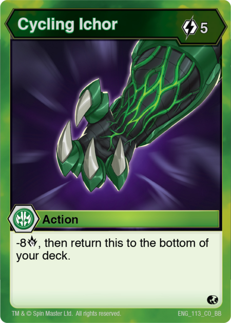 Cycling Ichor - The Bakugan Wiki