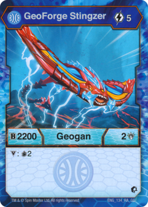 GeoForge Stingzer (Aquos Card) ENG 134 RA GG.png