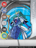 Bakugan Series 7 - 36/48I Blue Ability Card - Colorstorm