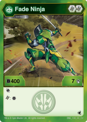 Ventus Fade Ninja (EV, Mythic) - The Bakugan Wiki