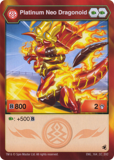 Pyrus Platinum Neo Dragonoid EV2 The Bakugan Wiki