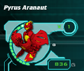 Pyrus Aranaut in battle form.png