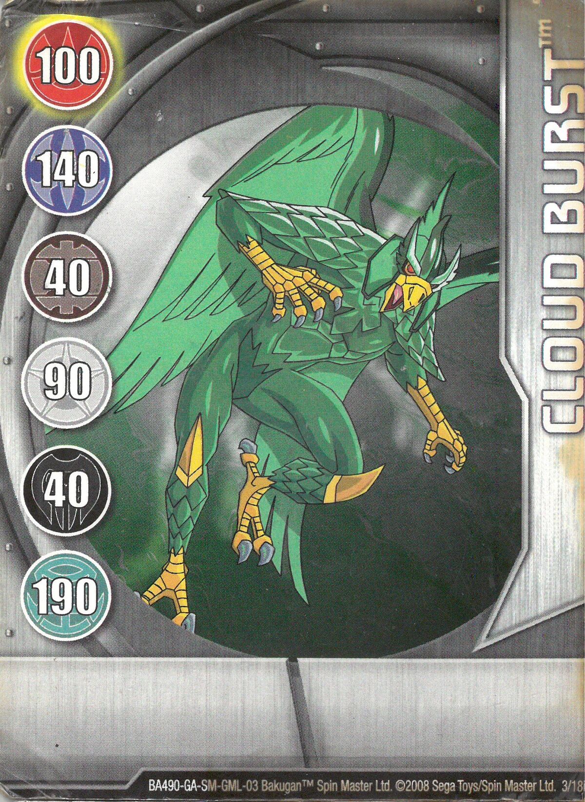 Tuskor, Bakugan Wiki