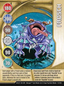 Frosch Card The Bakugan Wiki