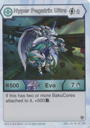 Haos Hyper Pegatrix Ultra (Bakugan Resurgence) - The Bakugan Wiki